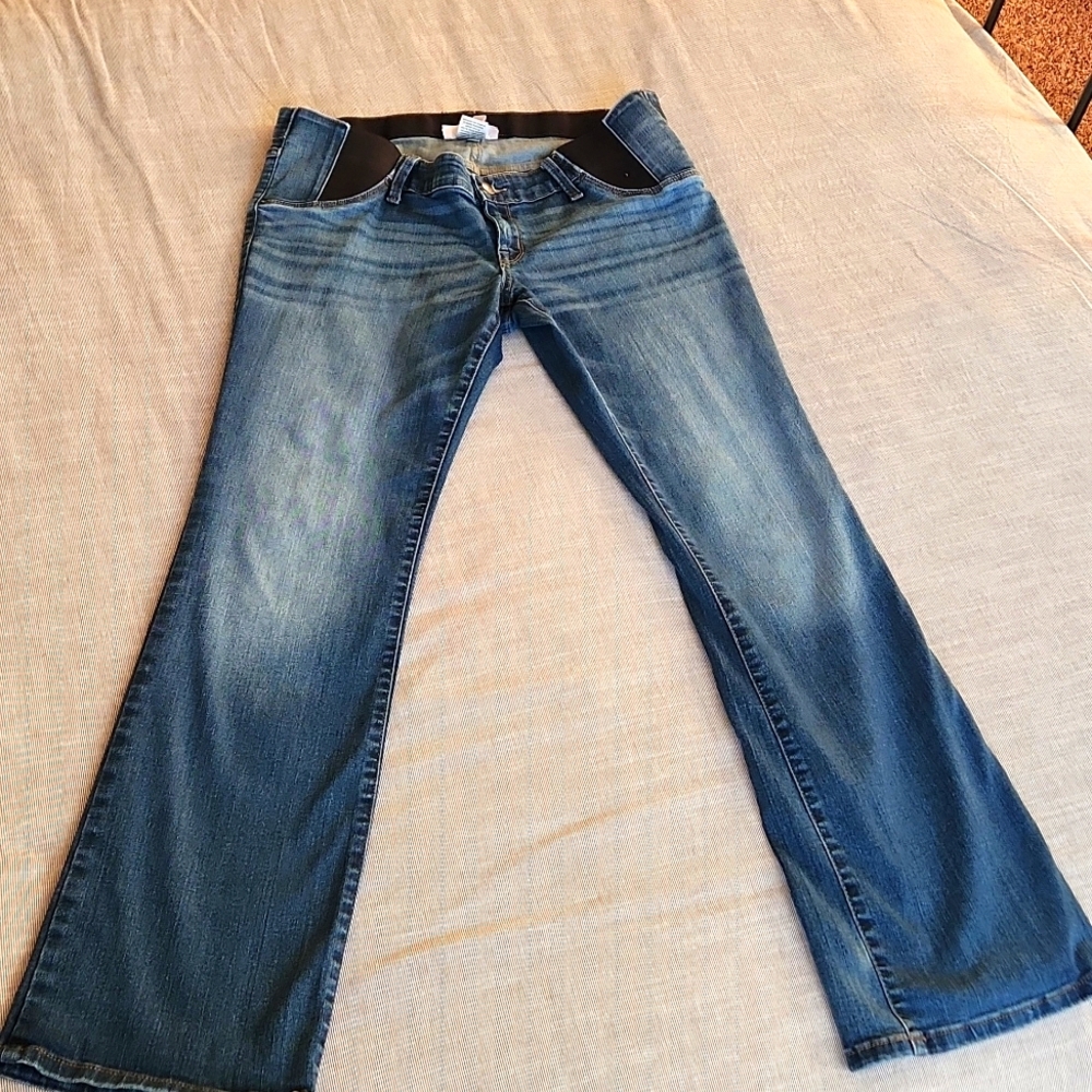 Isabel Maternity Skinny Bootcut Pants (Size 8/29R)